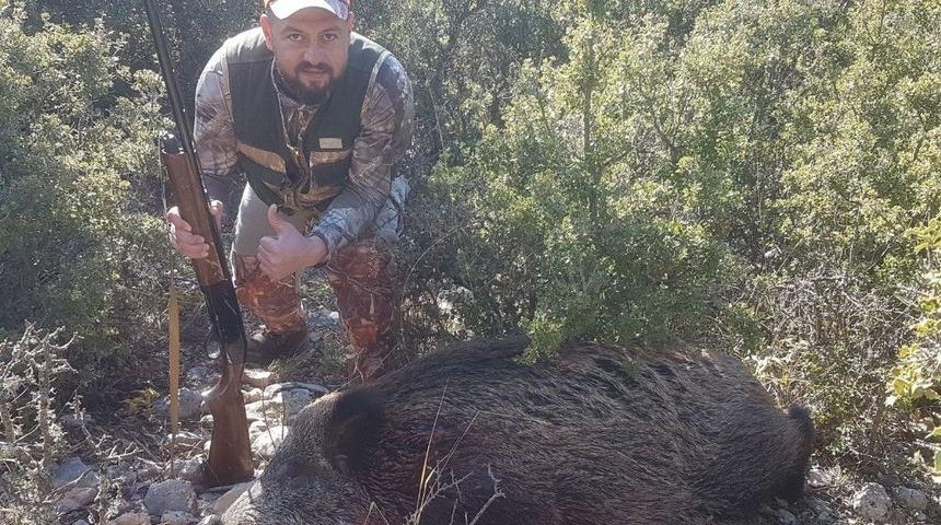 Korkuteli Yazır Mahallesinde Domuz Avı