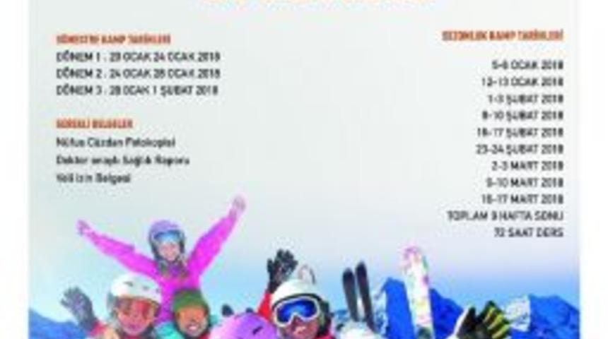 Uludağ&rsquo;da Kayak Kampı