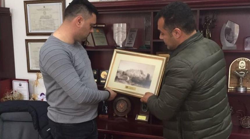 Başkan Y&uuml;cel, Mahalle Muhtarları İle Makedonya&rsquo;da