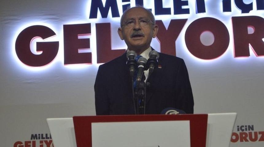 Chp Genel Başkanı Kemal Kılı&ccedil;daroğlu: