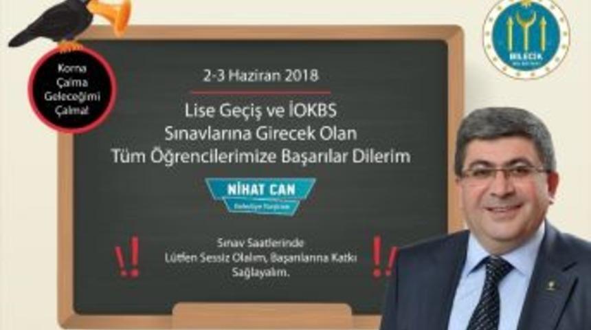 Başkan Can, Lgs&rsquo;ye Girecek &Ouml;ğrencilere Başarılar Diledi