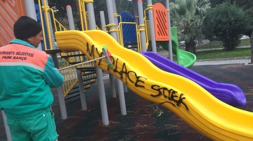 Kamu Malına Tahribat Tepki &Ccedil;ekiyor