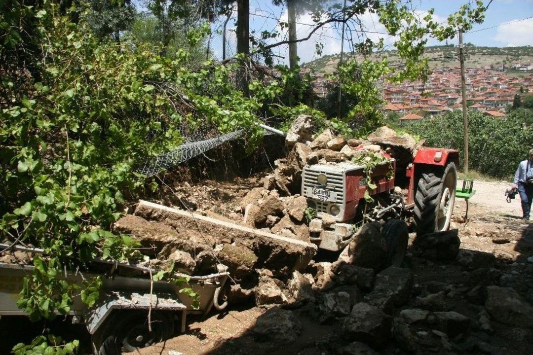 Denizli&rsquo;nin G&uuml;ney İl&ccedil;esinde Yaşanan Sel Felaketi