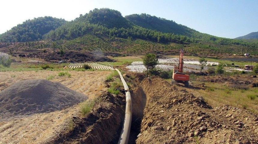Orman Ve Su İşleri Bakanlığı Alak&ouml;pr&uuml; Sulama Projesine Hızla Devam Ediyor