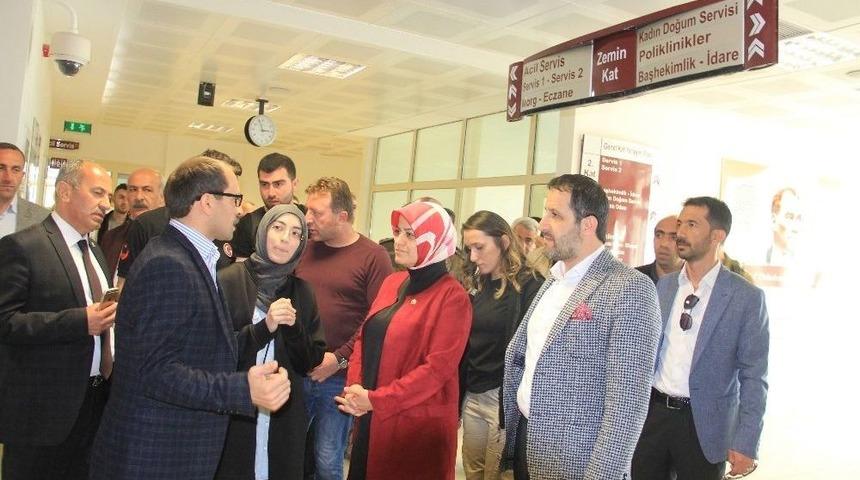 Milletvekili Sula K&ouml;seoğlu &Ccedil;ukurca&rsquo;dan Ayrıldı