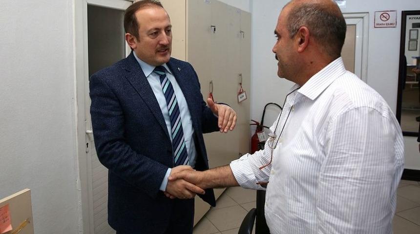 Vali Pehlivan, Askerlik Şubesi&rsquo;ni Ve İl Milli Eğitim M&uuml;d&uuml;rl&uuml;ğ&uuml;&rsquo;n&uuml; Ziyaret Etti