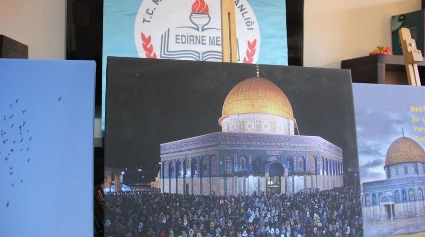 Edirne&rsquo;de &lsquo;kud&uuml;s&rsquo; Sergisi A&ccedil;ıldı