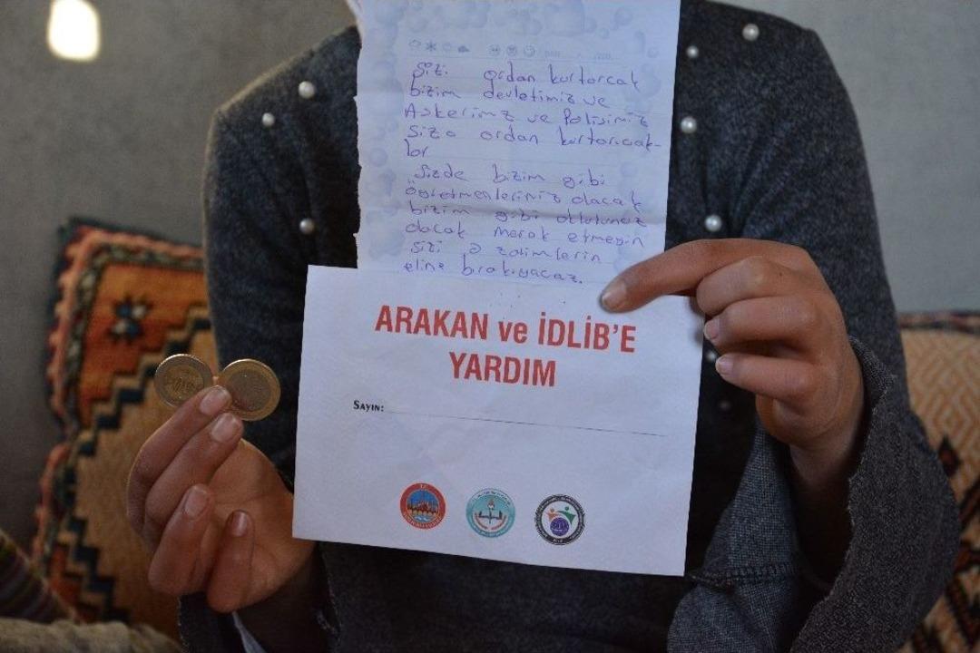 Bağış Yaparken Yazdığı Notla Herkesi Duygulandıran &Ouml;ğrenci Konuştu