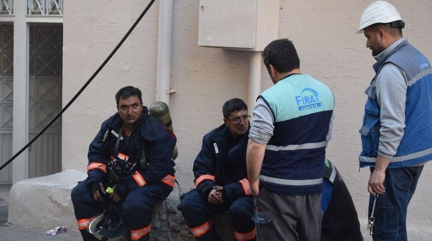 Malatya&rsquo;da Ev Yangını