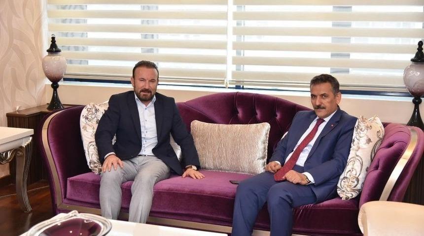 Samsun Valisi Kaymak’tan Başkan Doğan’a Ziyaret