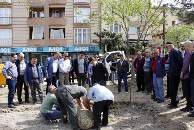 Cumhuriyet Mahallesi Yenileme Projesi İçin Kurban Kesildi