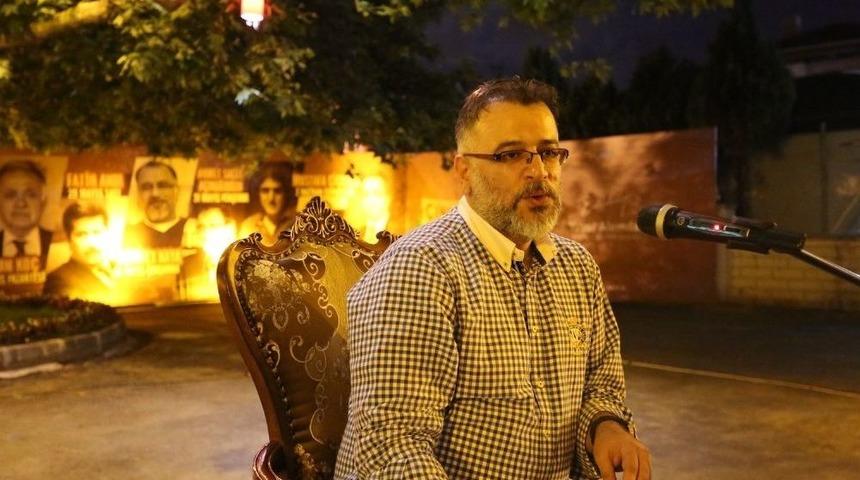 &Ccedil;ınaraltı Sohbetlerinin Konuğu Mehmet Kaya Oldu