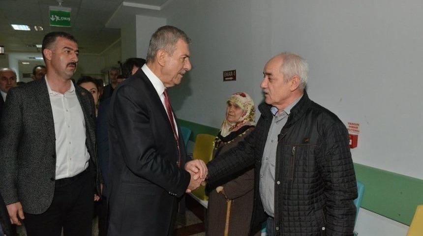 Sağlık Bakanı Demircan Samsun&rsquo;da Hastaneleri Ziyaret Etti