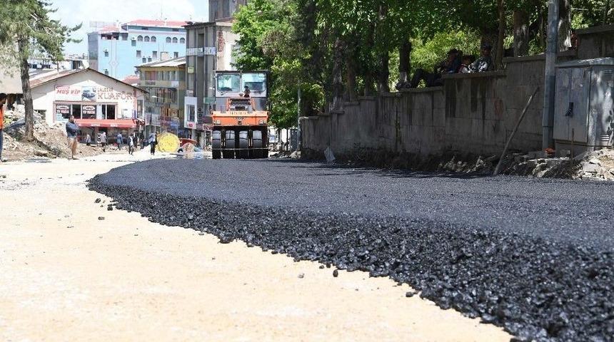 Muş Belediyesinden &Ccedil;evre D&uuml;zenleme İşi