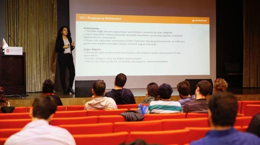 Ag&uuml;&rsquo;de Mezun Adayı &Ouml;ğrencilere Cv Hazırlama Semineri