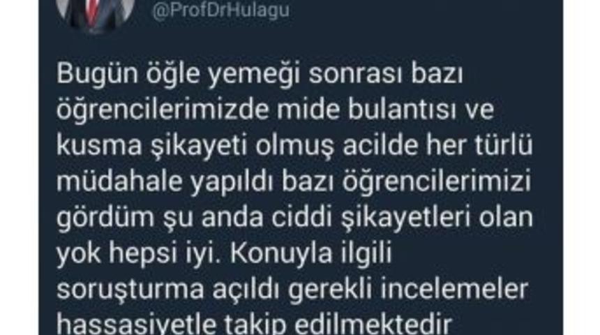 Kocaeli &Uuml;niversitesi&rsquo;nde 40 &Ouml;ğrenci Yemekten Zehirlendi
