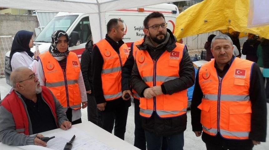 Hastanede Yangın Tatbikatı Ger&ccedil;eği Aratmadı