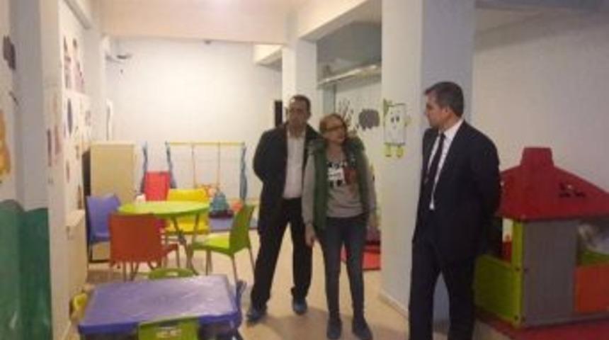 Başkan Yemenici, Oyun Evini Ziyaret Etti