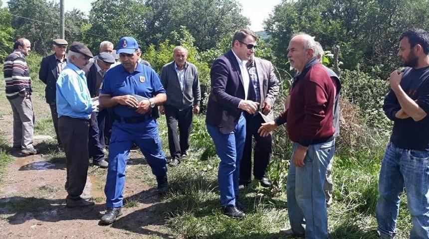 Yangında Evi Yanan Aileye Kaymakamlık Desteği