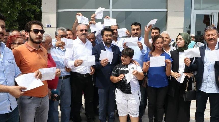 Ak Partililerden Cumhurbaşkanına Maddi Destek