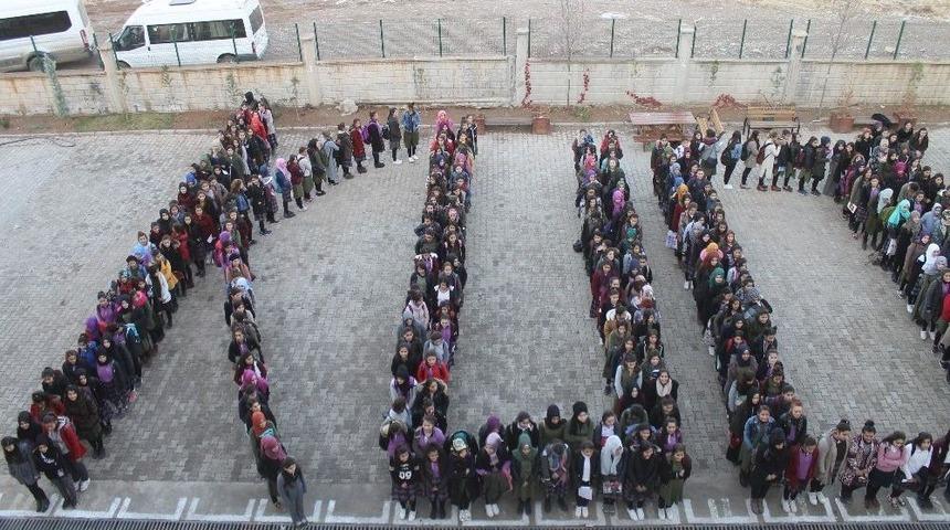 Silopi&rsquo;de &Ouml;ğrencilerden Koreografili Kud&uuml;s Tepkisi