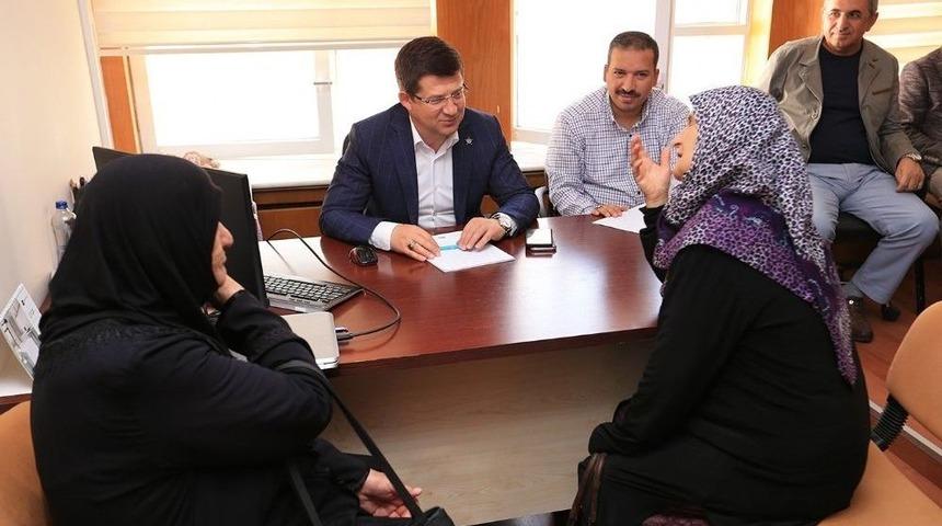 Başkan Subaşıoğlu Merkezefendilileri Dinlemeye Devam Edecek