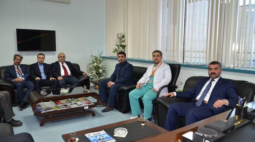 Mhp İl Başkanı Avşar&rsquo;dan Başhekim Parlakpınar&rsquo;a Ziyaret