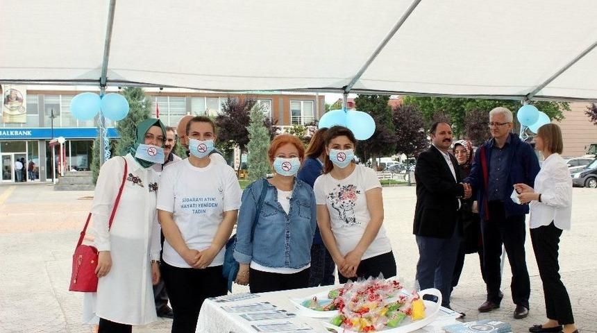 Arifiye’de Dünya Tütünsüz Günü Etkinliği Düzenlendi