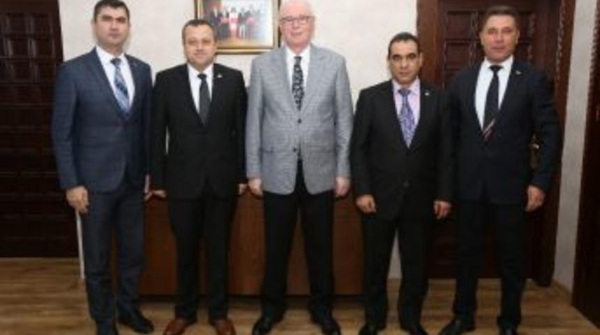 T&uuml;m Yerel Sen&rsquo;den Başkan Kurt&rsquo;a Ziyaret