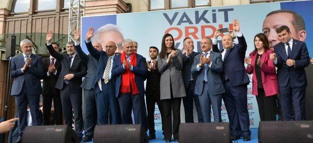 Başbakan Yıldırım: “daha Yapacak Çok İşimiz Var”