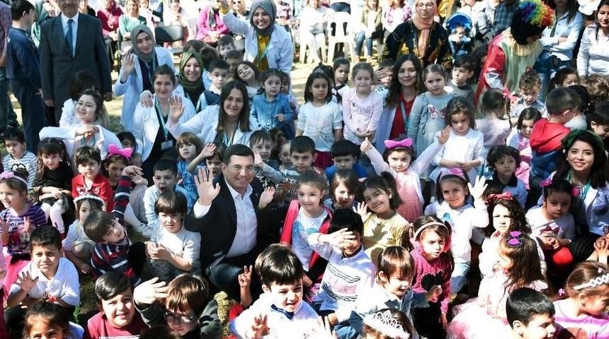 Kepez&rsquo;de &Ccedil;ocuklar İ&ccedil;in Bahar Şenliği