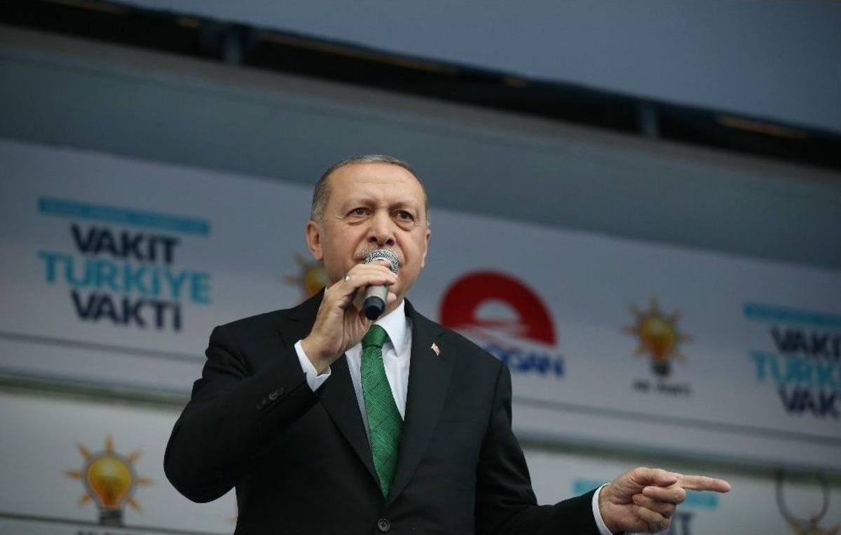 Cumhurbaşkanı Erdoğan: &ldquo;onlar Laf &Uuml;retir Biz İcraat &Uuml;retiriz&rdquo;
