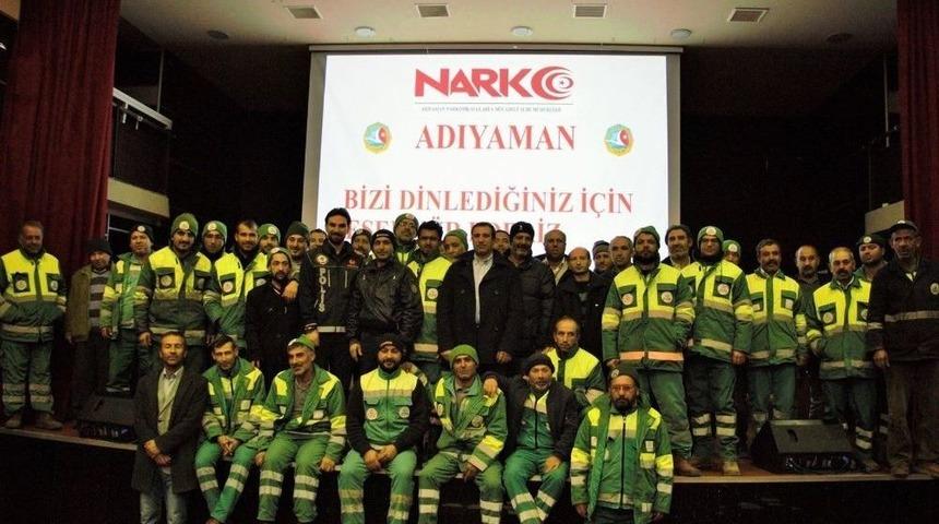 Narkotik Ekipleri Belediye Ekiplerini Bilgilendirdi