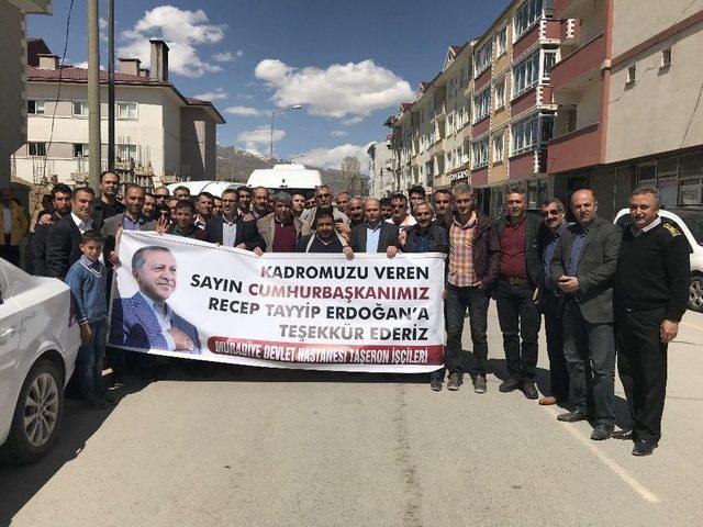 Muradiye&rsquo;de Cumhurbaşkanı Erdoğan Heyecanı 2