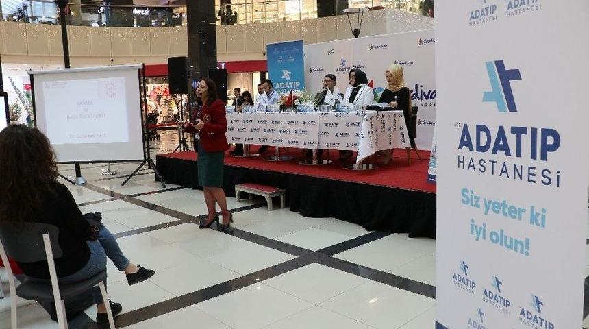 Adatıp Hastanesi&rsquo;nden Kanserle Savaş Haftası Bilgilendirme Etkinliği