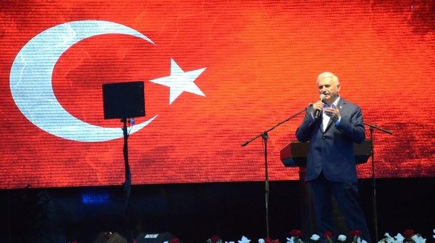 Başbakan Yıldırım: &ldquo;chp Adayı Boyundan B&uuml;y&uuml;k Konuşuyor&rdquo;