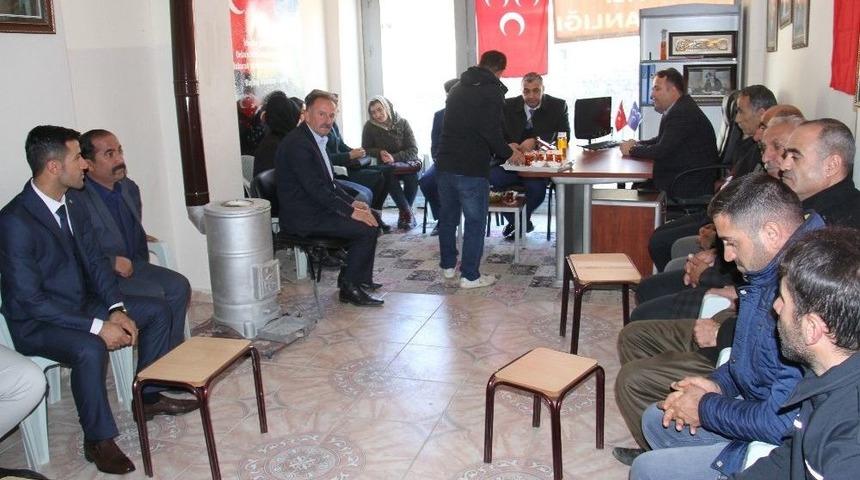 Mhp İl Başkanı Özbek Şemdinli’de