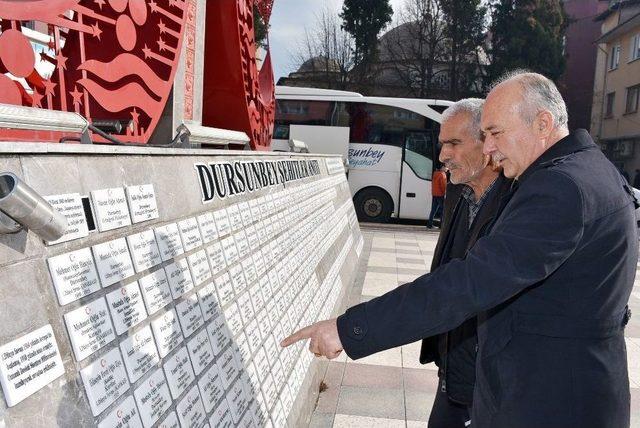 Şehit Fethi Sekin’in Abası Dursunbey’de