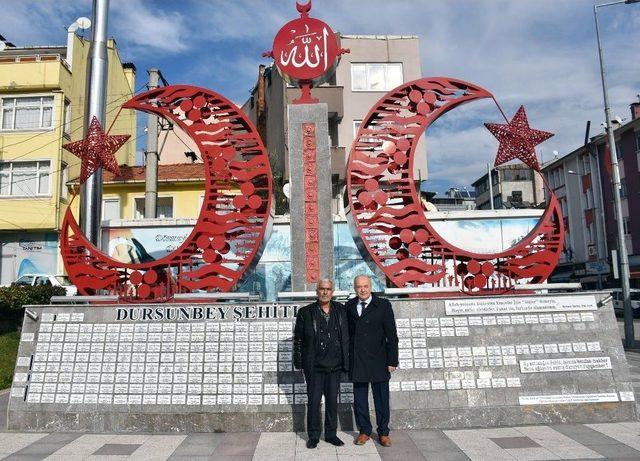 Şehit Fethi Sekin’in Abası Dursunbey’de