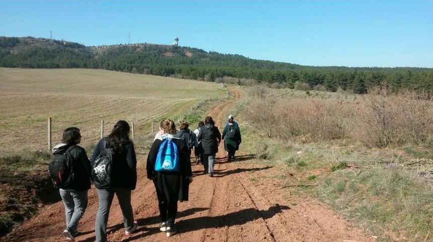 Kadınlar Sağlık Haftasında Doğa Yürüyüşü Yaptı