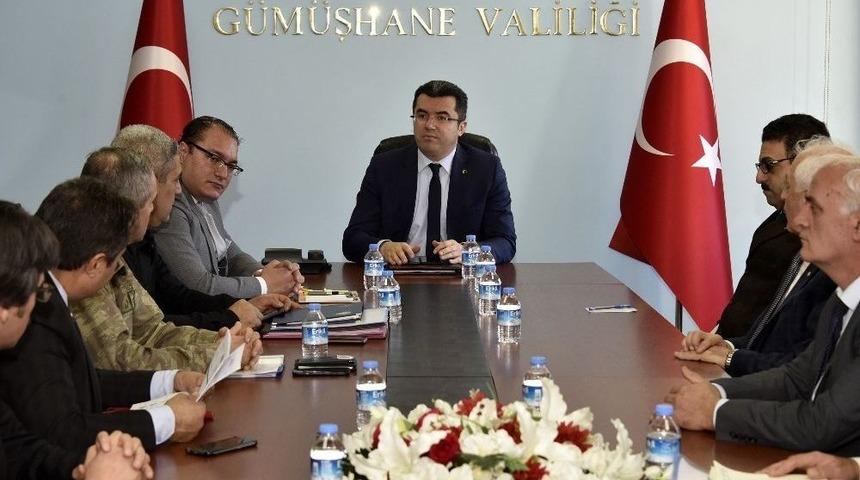 G&uuml;m&uuml;şhanespor-altay Ma&ccedil;ı &Ouml;ncesinde G&uuml;venlik Tedbirleri Masaya Yatırıldı