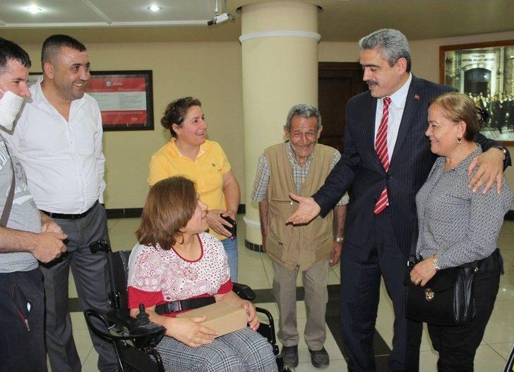 Başkan Alıcık Engelli Vatandaşı Sevindirdi G1