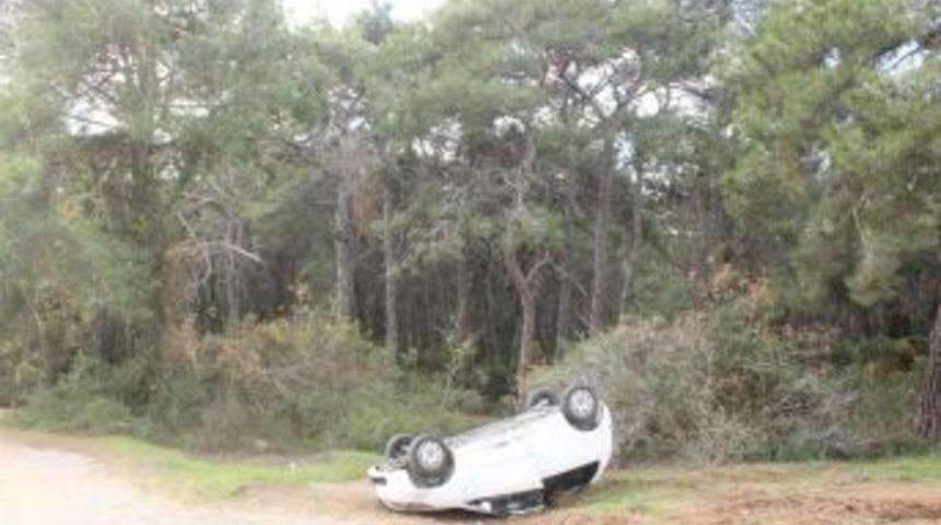 Manavgat&rsquo;ta Trafik Kazası: 2 Yaralı