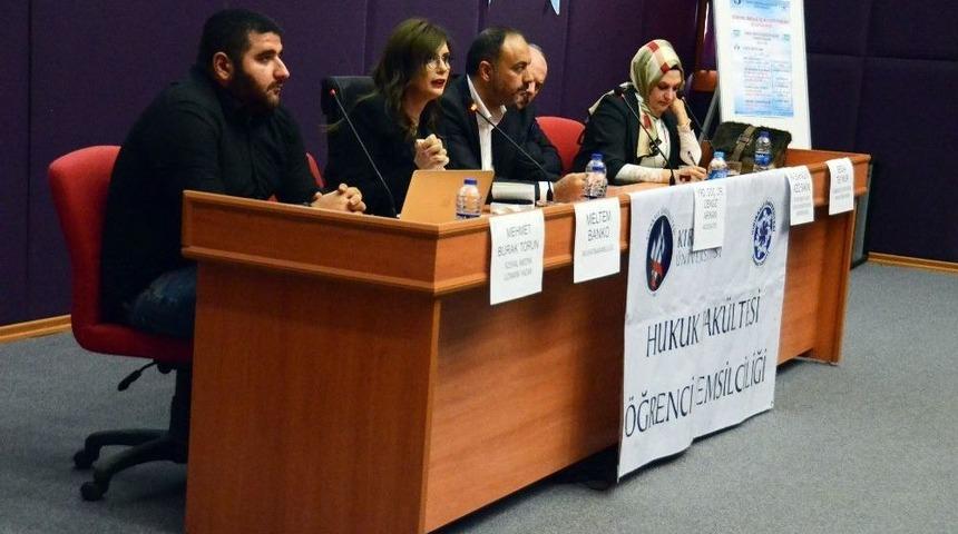 Kırıkkale &Uuml;niversitesinden Sosyal Medya Ve Bilişim Hukuku Konferansı