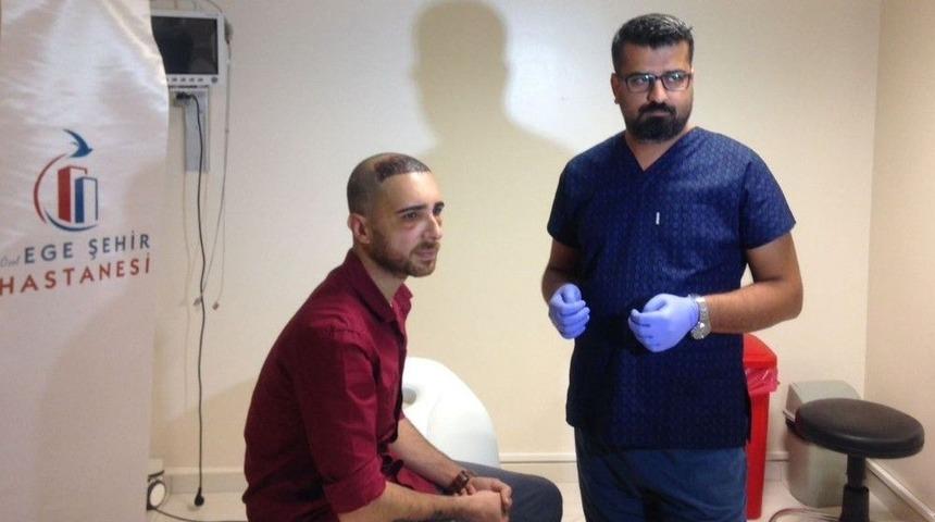 Özel Ege Şehir Hastanesi Saç Ekim Merkezi Açıldı