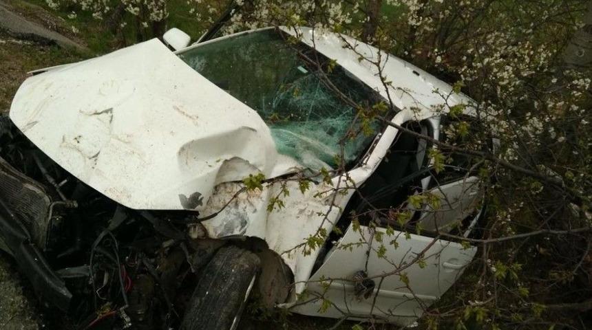 Afyonkarahisar&rsquo;da Trafik Kazası: 2 Yaralı