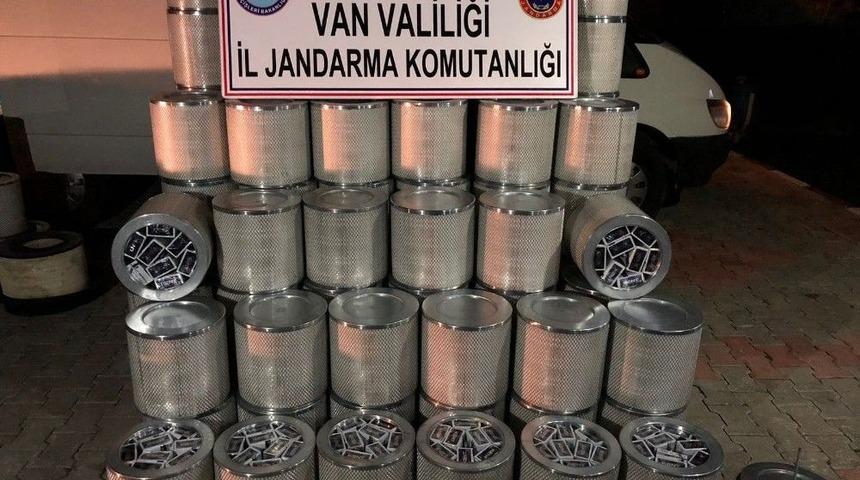 Jandarma, 4 İl&ccedil;ede 15 Bin 808 Paket Ka&ccedil;ak Sigara Ele Ge&ccedil;irildi
