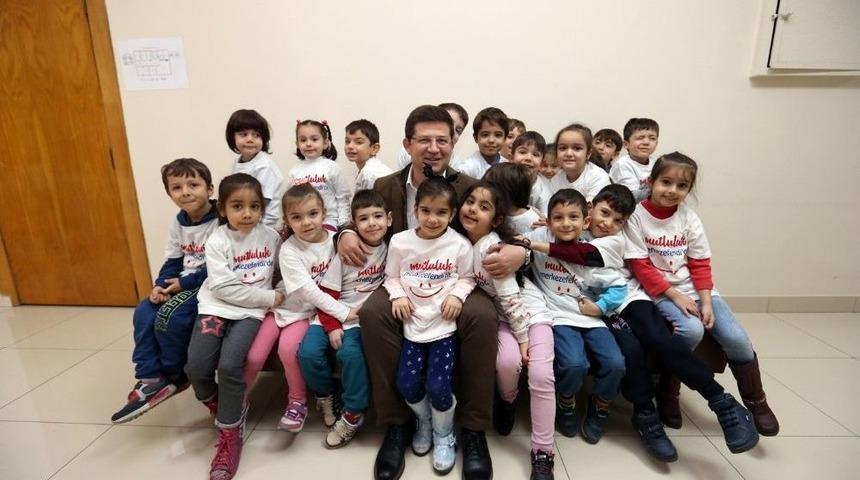 Başkan Subaşıoğlu Minik Öğrencileri Ağırladı