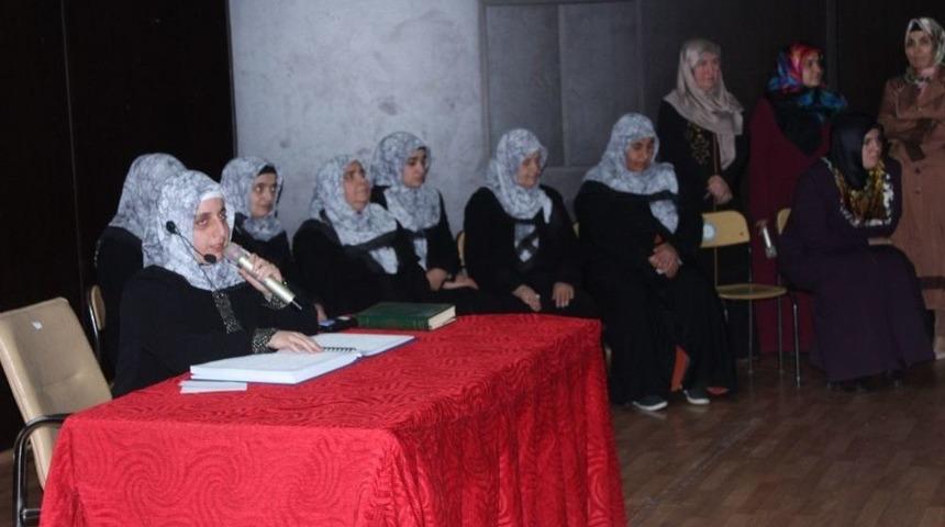 Adıyaman&rsquo;da &lsquo;&uuml;mmet Olmaya Engel Kalmasın" Konulu Program