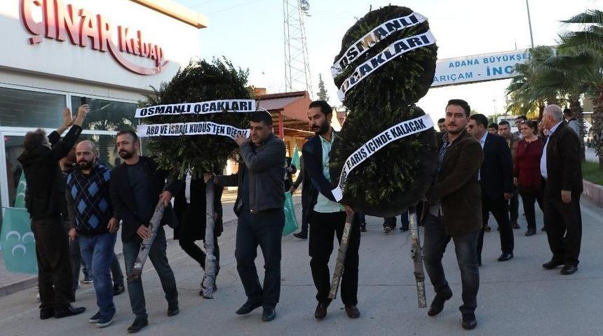 İncirlik&rsquo;te Kud&uuml;s Protestosu